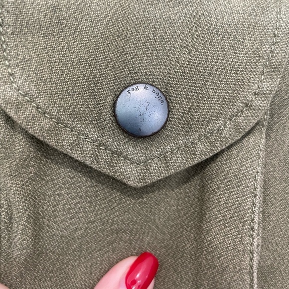 EUC Rag &‎ Bone  Utility Jacket - Size 6 - Picture 4 of 7
